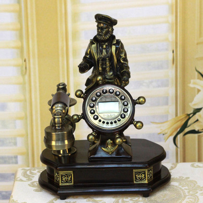 仿玉复古电话机 艺术与实用的完美结合